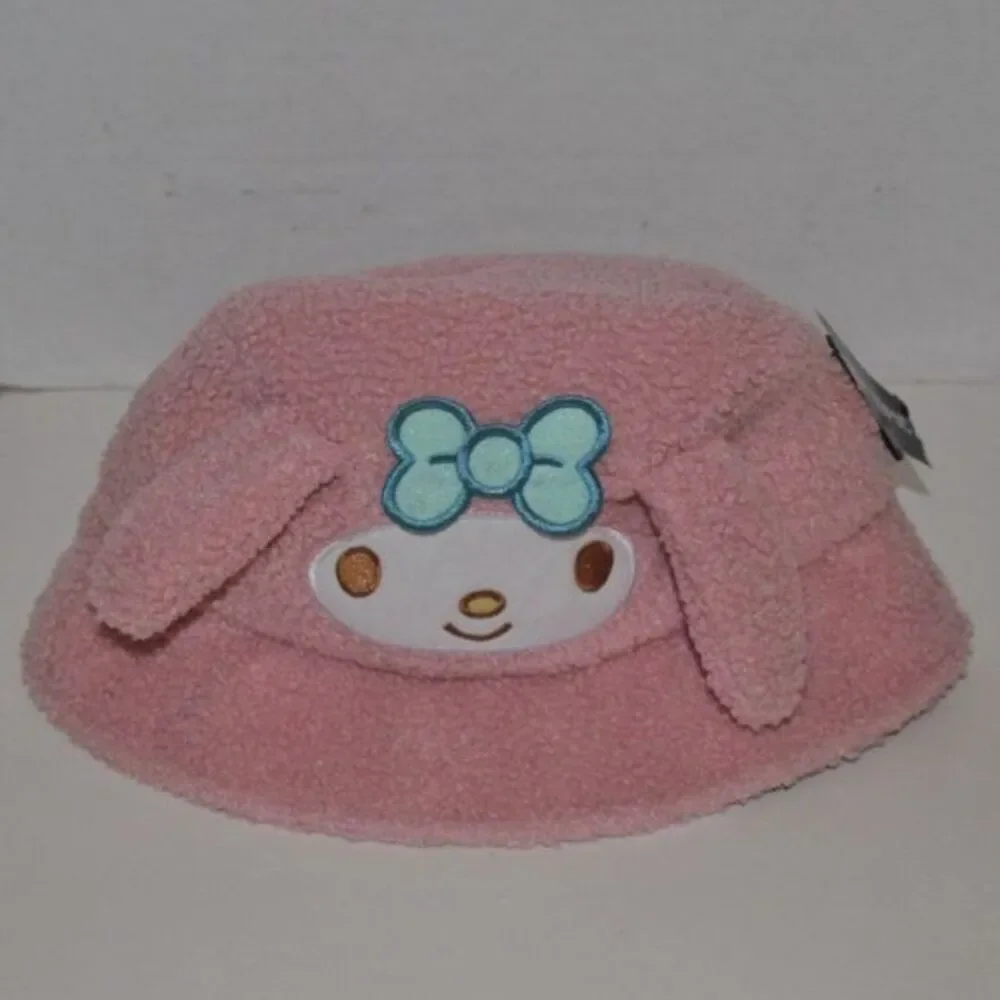 Top Topic Sanrio My Melody Sherpa Bucket Hat NEW